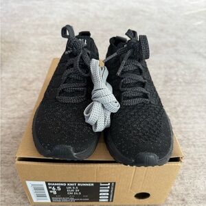NOBULL Black Diamond Knit Athletic Shoes